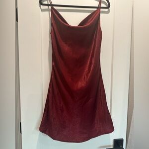 Altar'd State Burgundy Dress